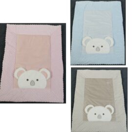 koala-patterned quilt