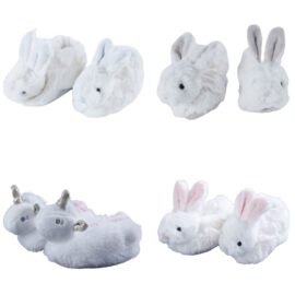 Cute Booties for 0-3 Months  Rabbit Fur Fabric for Warmth in Spring, Autumn & Winter, Unisex for Baby Boys & Girls