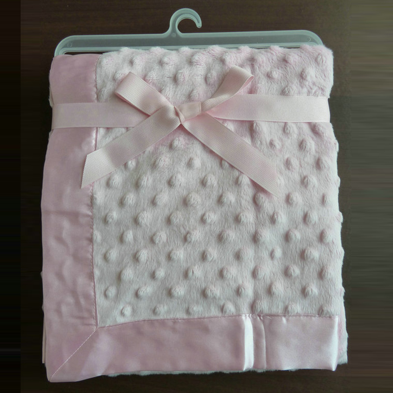 Bubble-Quilted Embroidered Satin Blanket - Image 9