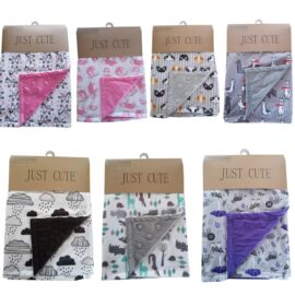 Super Soft Printed Bubble-Pressed Blanket